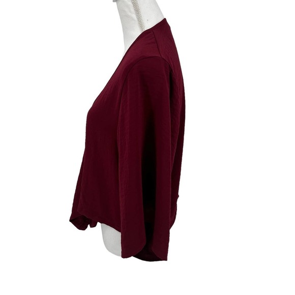 The Impeccable Pig Burgundy Shrug Medium - Picture 2 of 6